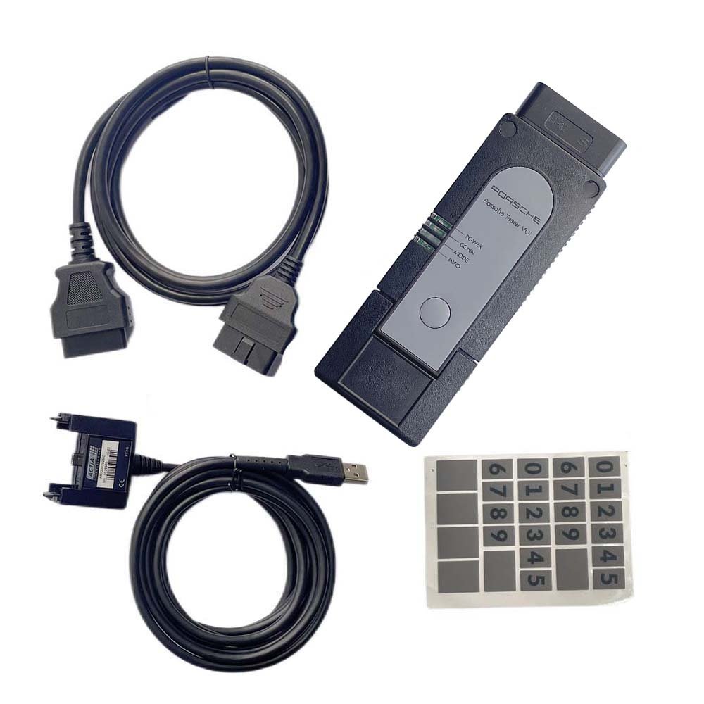 Porsche Piwis Tester 4 Piwis IV Diagnostic Tool Plus Panasonic CF54 Laptop With V42.950.030 Software - Image 7