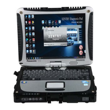 MB SD Connect C4 DOIP Star Diagnosis Tool Plus Panasonic CF19 I5 4GB Laptop With Vediamo And DTS Engineering Software V2025.03