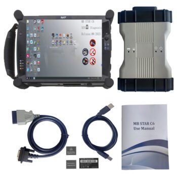 V2025.03 Mercedes BENZ C6 MB SD Connect C6 DoIP Xentry Diagnosis VCI Plus EVG7 Tablet PC Ready to Use