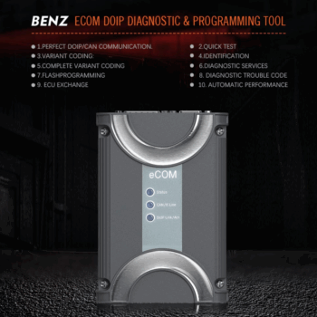Benz eCOM DoIP Diagnostic and Programming Tools with 256G SSD for Latest Mercedes Till 2023