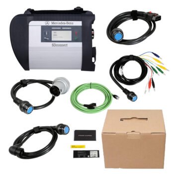 MB SD Connect Compact 4 MB Star C4 Doip V2025.03 Mercedes Benz Diagnostic Tool With Vediamo and DTS Engineering Software
