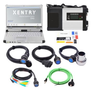 2025.03 MB SD Connect C5 Star Diagnosis Doip Plus Panasonic CF-C2 Laptop With Vediamo and DTS Engineering Software