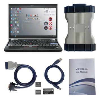 V2025.03 MB STAR C6 Benz Xentry diagnosis VCI DOIP &AUDIO Mercedes BENZ C6 Diagnostic Tool PLUS Lenovo X230 Laptop