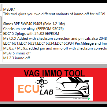 VAG IMMO + ECU TOOL