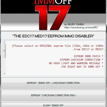 All-in-One IMMO OFF Software & ECU Remover Mega Package – DPF, EGR, DTC, Lambda, AdBlue Solutions