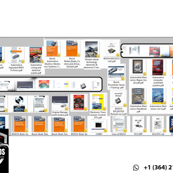 Automotive Manuals Tech Info E-Books Package