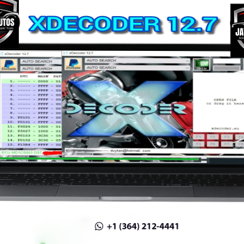 XDecoder 12.7 – Remove DTC Errors from ECU Files in Seconds!