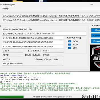 🔐 VAG MQB IMMO Manager Tool