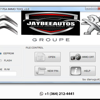 🚗 PROFESSIONAL PSA ECU TOOL FOR MED17 / EDC17 SERIES