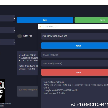 🔧 IMMO MASTER V2.2 – Advanced IMMO OFF Tool for ECU/TCU