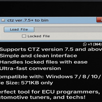 CTZ→BIN Converter v7.5 – Professional ECU File Converter