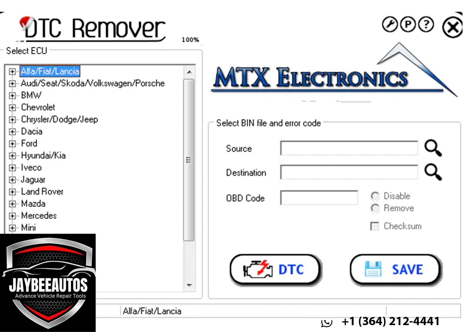 DPF EGR DTC ADBLUE ON-OFF | Davinci Latest Version + Volta + ADS + EGR + DPF + Lambda Removers - Image 5