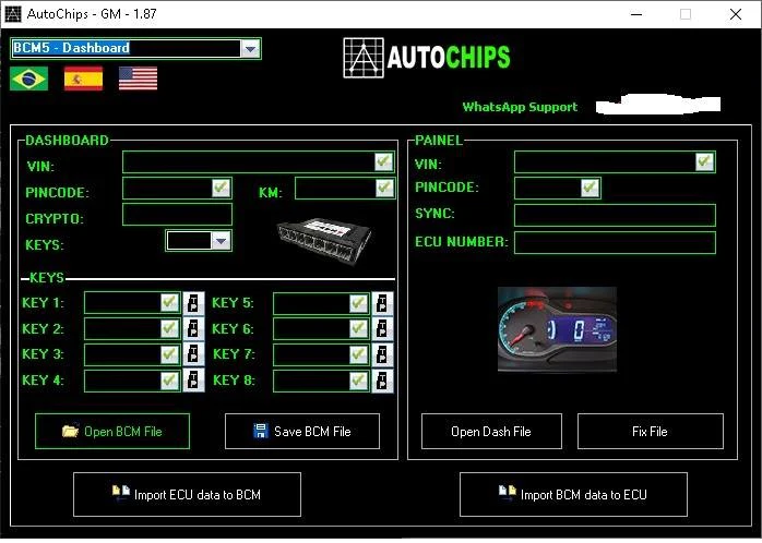 GM AutoChips BLACK V1.87 – Advanced ECU & Dashboard Repair Software - Image 2