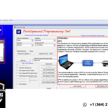GM Diagnostics and Reprogramming Software Package 2025