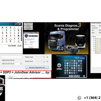 Heavy Vehicles, Trucks & Buses Diagnostic + Programming Software Mega Package