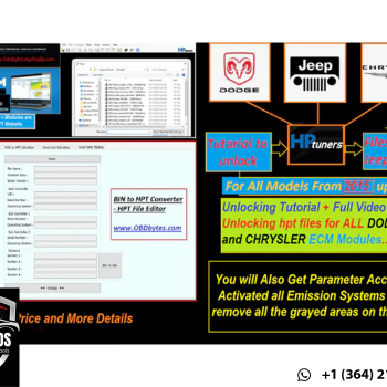 HPT Software + Service Package (NEW) – Unlock Full Vehicle Tuning Potential