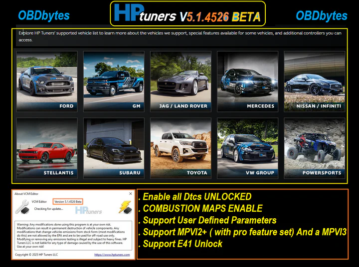 HPtuners VCM Suite 5.1.4526 Beta - Image 2