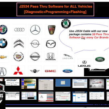 J2534 Pass Thru Software for ALL Vehicles – Diagnostic + Programming + Flashing
