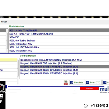 MultiECUScan 4.8 (Full Registered Version) – Diagnostic & Programming Tool for Fiat, Alfa Romeo, Lancia, and More