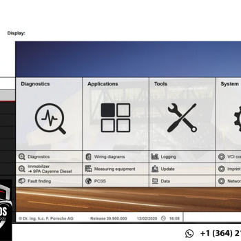 Porsche PIWIS 3 V40.00 & V41.500 Diagnostic Software – Full Package