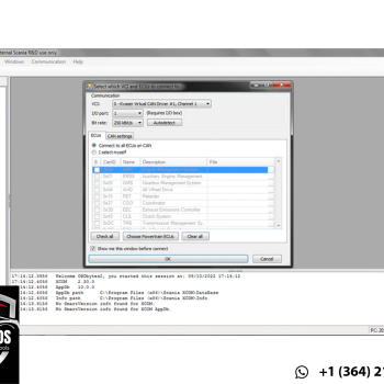 SCANIA XCOM DIAGNOSTIC + PROGRAMMING SOFTWARE