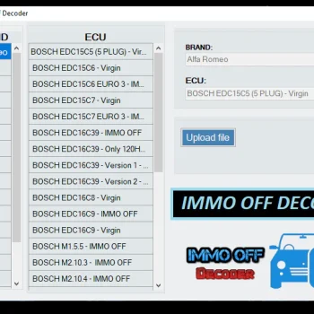 IMMO OFF DECODER (NEW IMMO OFF SOFTWARE)