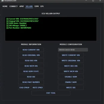 ECU VILLAIN SOFTWARE 2.0