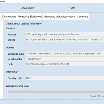 VAG Cars Diag + Prog Software Package (ODIS_S V23.01 + ODIS_E V17.01)+ up to date flashdaten files