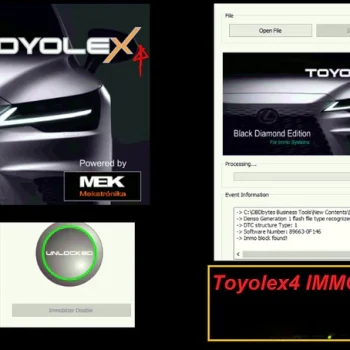 Toyolex4 BDE IMMO OFF 2024 for toyota/lexus immo off