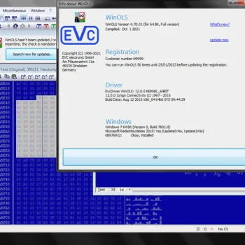 WinOLS 4.7.1 Fully Functional in English Language On VMware