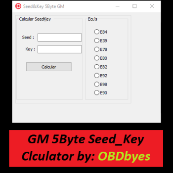 GM 5Bytes Seed_Key_Calculator