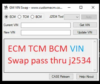 GM VIN Change App (ELM327/J2534)