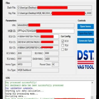 VAG IMMO and ECU Data transfer and Editing