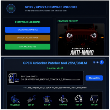 GPEC2 / GPEC2A Firmware Unlocker & GPEC Unlocker Patcher Tool